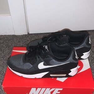 Nike Air Max Black and Gray Sneakers